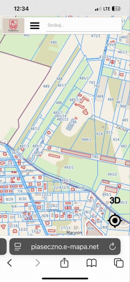 Działka budowlana Łazy. Zdjęcie 5