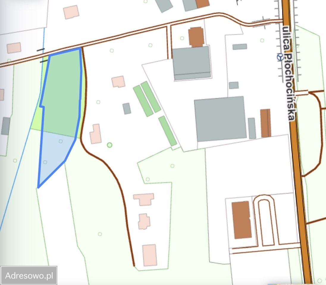 Działka budowlana Warszawa Szamocin, ul. Płochocińska. Zdjęcie 3