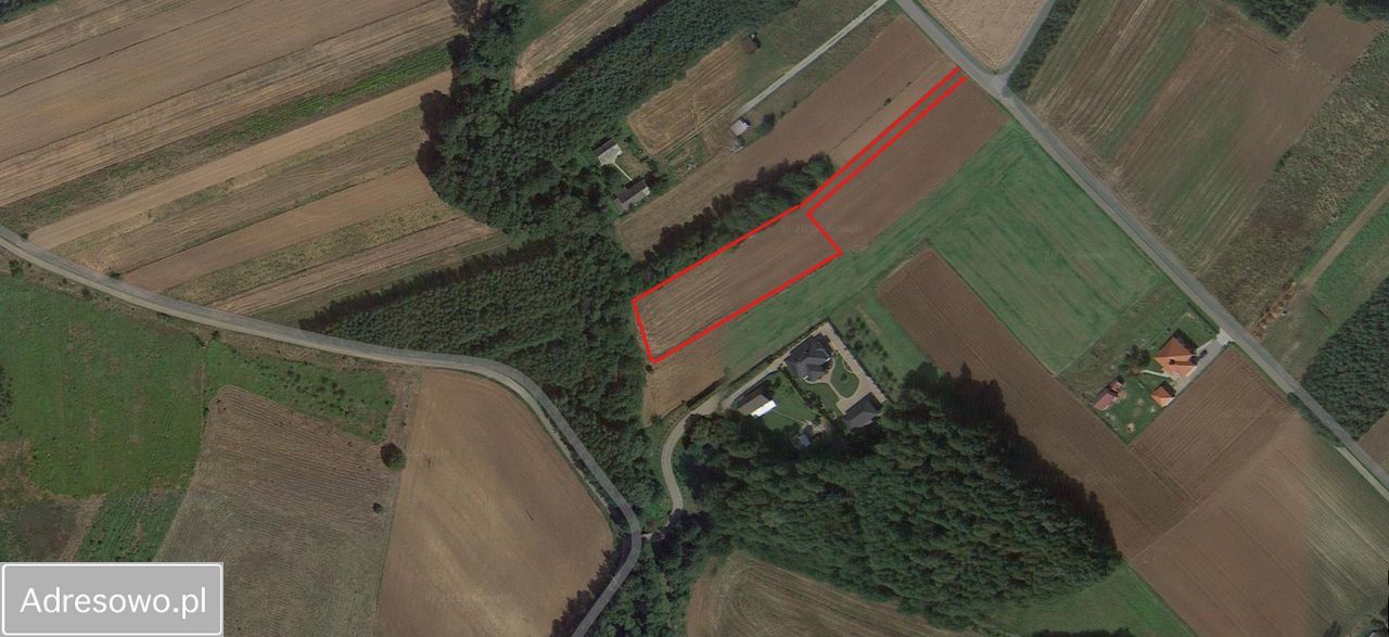 Działka rolno-budowlana Pustków Krownice