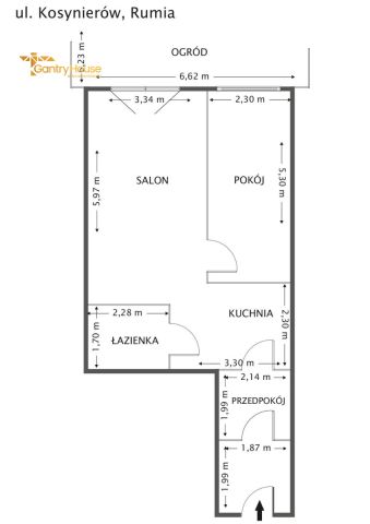 Mieszkanie 2-pokojowe Rumia, ul. Kosynierów. Zdjęcie 12