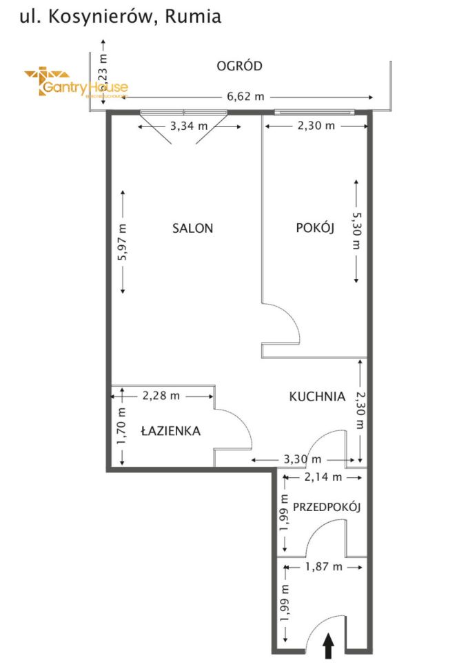 Mieszkanie 2-pokojowe Rumia, ul. Kosynierów. Zdjęcie 12