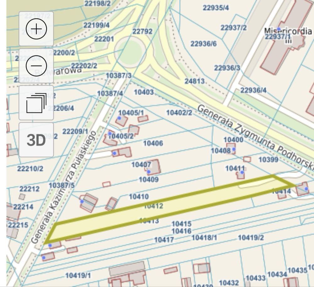 Działka inwestycyjna Suwałki Centrum, ul. gen. Zygmunta Podhorskiego. Zdjęcie 3