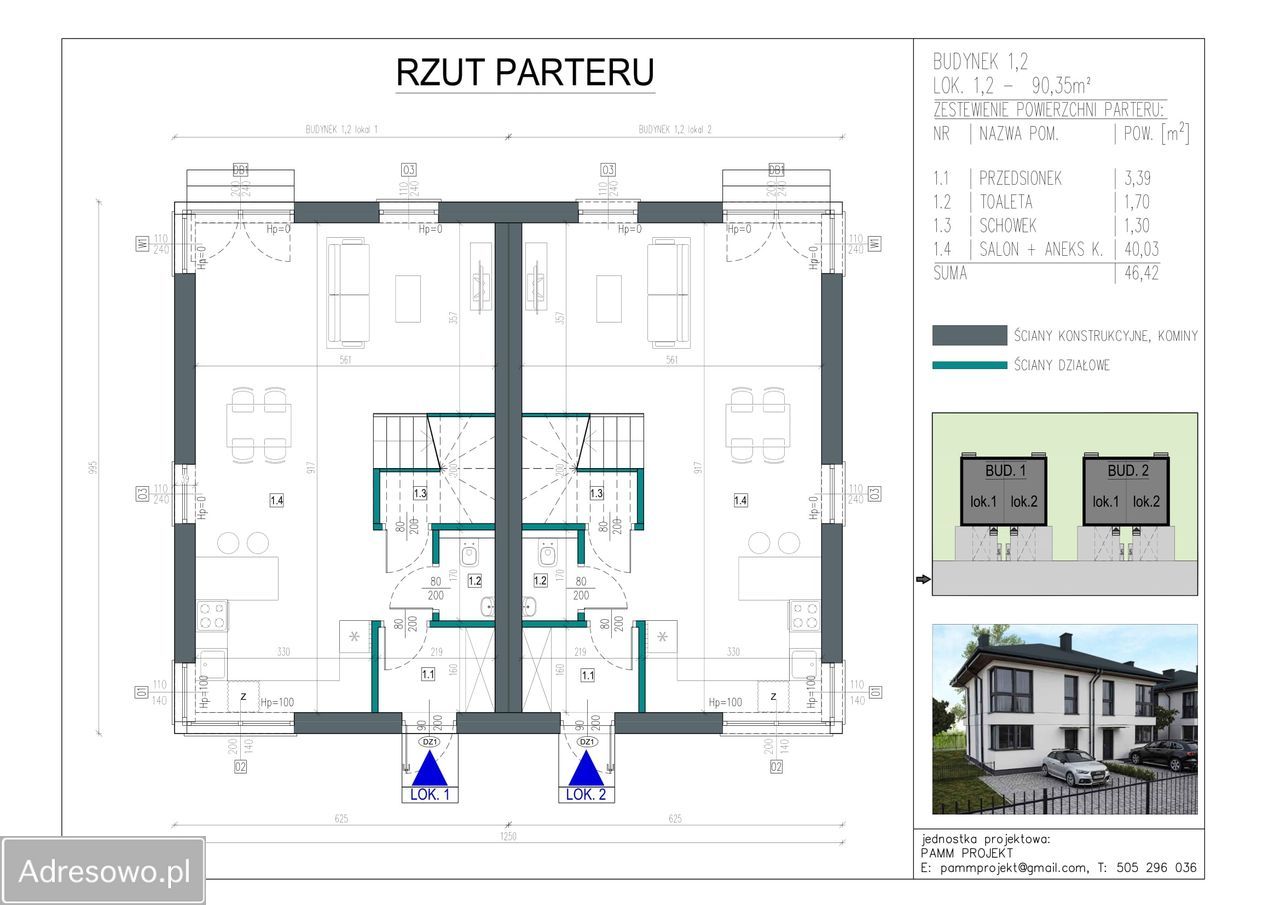 bliźniak, 4 pokoje Wola Rasztowska. Zdjęcie 3