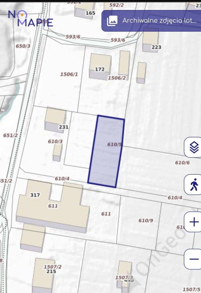 Działka budowlana Mszalnica. Zdjęcie 2