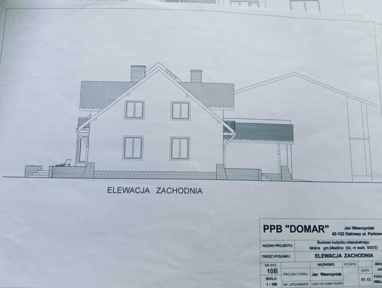 Działka budowlana Mokra. Zdjęcie 4