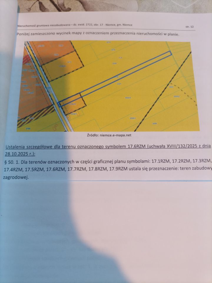 Działka rolno-budowlana Niemce Włóki, ul. Włóki. Zdjęcie 3