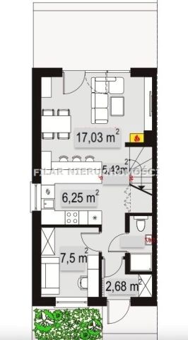 bliźniak, 5 pokoi Lubin Zalesie. Zdjęcie 15