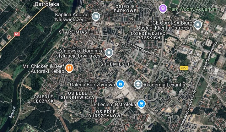 Mieszkanie 3-pokojowe Ostrołęka Centrum, Generała Augusta Emila Fieldorfa Nila