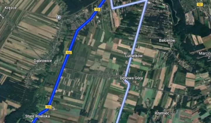 Działka siedliskowa Nowe Rowiska