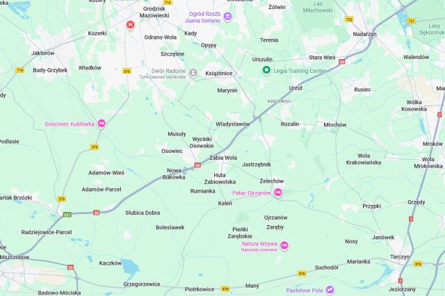 Działka leśna Władysławów, ul. Brzozowa. Zdjęcie 1