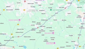 Działka leśna Władysławów, ul. Brzozowa