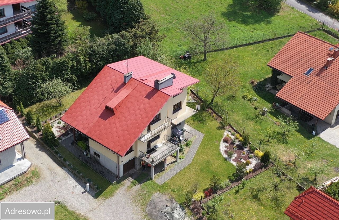 dom wolnostojący, 9 pokoi Bielsko-Biała Straconka, ul. Saneczkowa