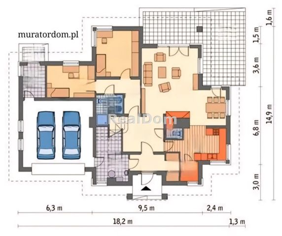 dom wolnostojący, 6 pokoi Tomaszowice. Zdjęcie 3