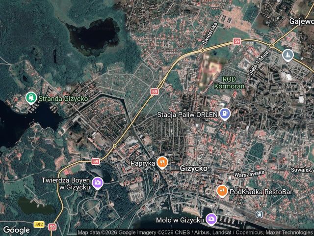 Działka rod Giżycko, ul. Rajska. Zdjęcie 1