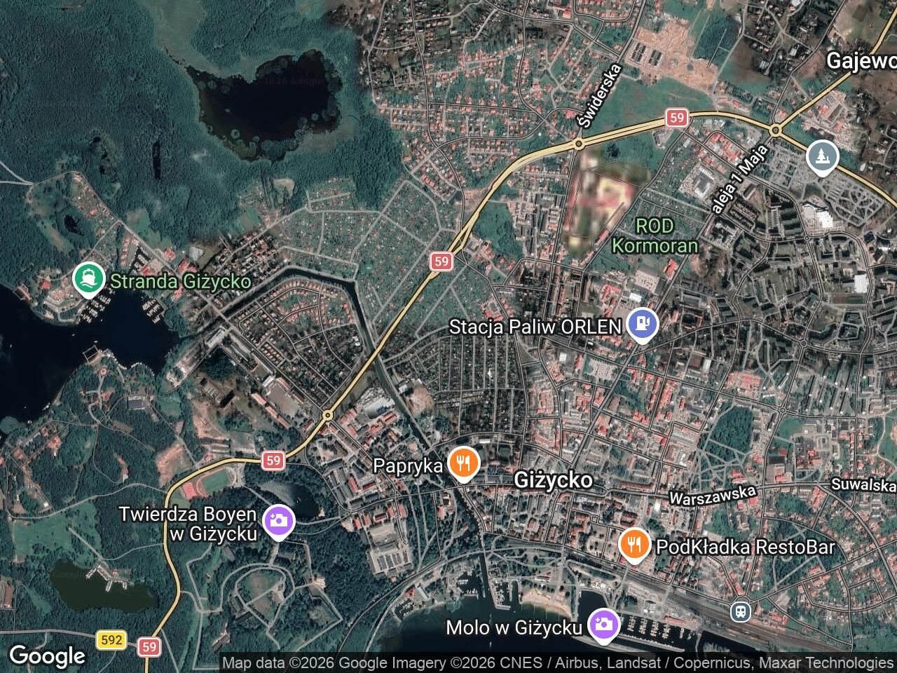 Działka rod Giżycko, ul. Rajska. Zdjęcie 1