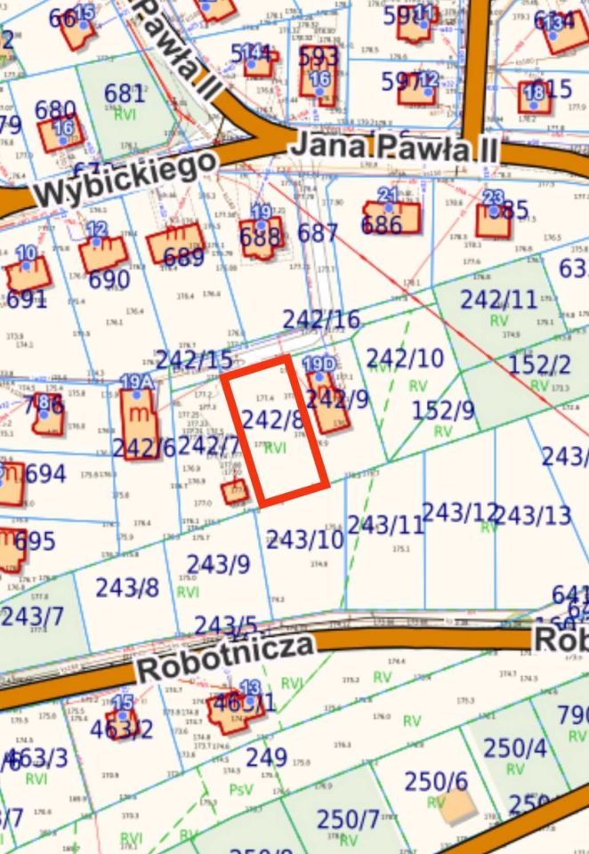 Działka budowlana Dziemiany, ul. Jana Pawła II. Zdjęcie 3