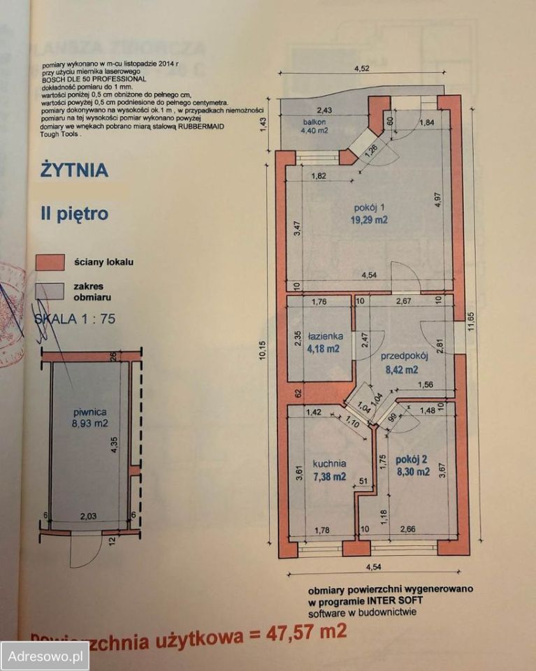 Mieszkanie 2-pokojowe Koszalin, ul. Żytnia. Zdjęcie 9