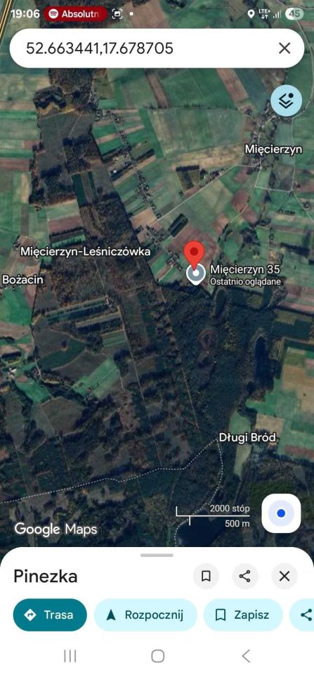 Działka siedliskowa Mięcierzyn. Zdjęcie 4