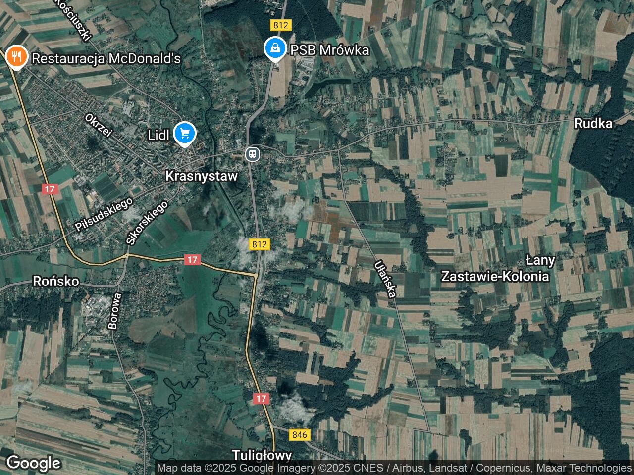 Działka budowlana Krasnystaw, ul. Łukasińskiego