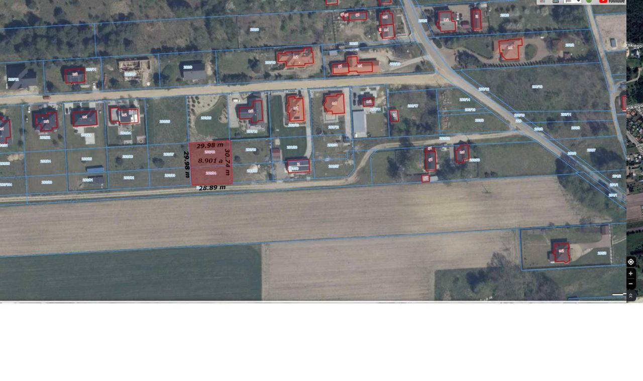 Działka budowlana Grabieniec. Zdjęcie 2