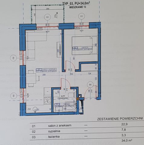 Mieszkanie 2-pokojowe Szczecin Warszewo, ul. Małe Błonia. Zdjęcie 1