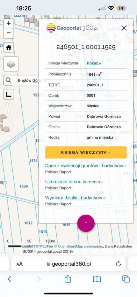 Działka budowlana Dąbrowa Górnicza Błędów, ul. Górki. Zdjęcie 2