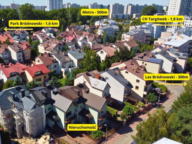 dom szeregowy, 8 pokoi Warszawa Zacisze, ul. Zaciszańska. Zdjęcie 15