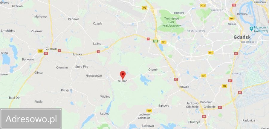 Działka budowlana Sulmin. Zdjęcie 2