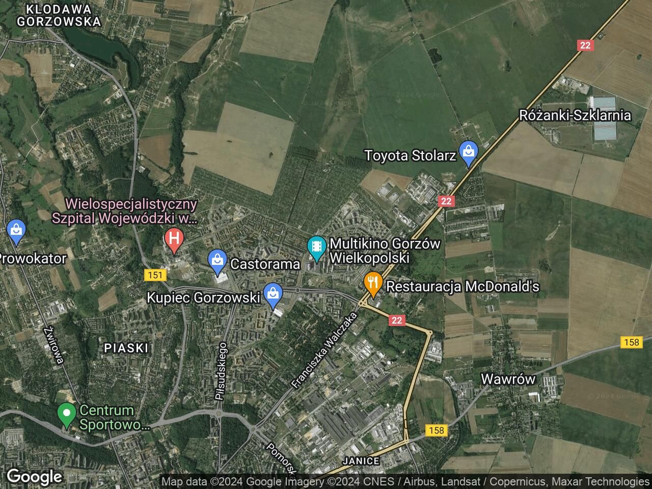 Działka rod Gorzów Wielkopolski, ul. Szarych Szeregów