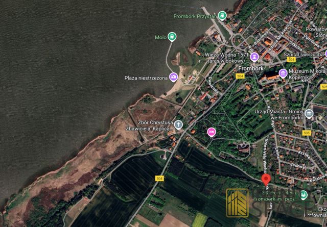 Działka inwestycyjna Frombork, ul. Jaśminowa. Zdjęcie 3