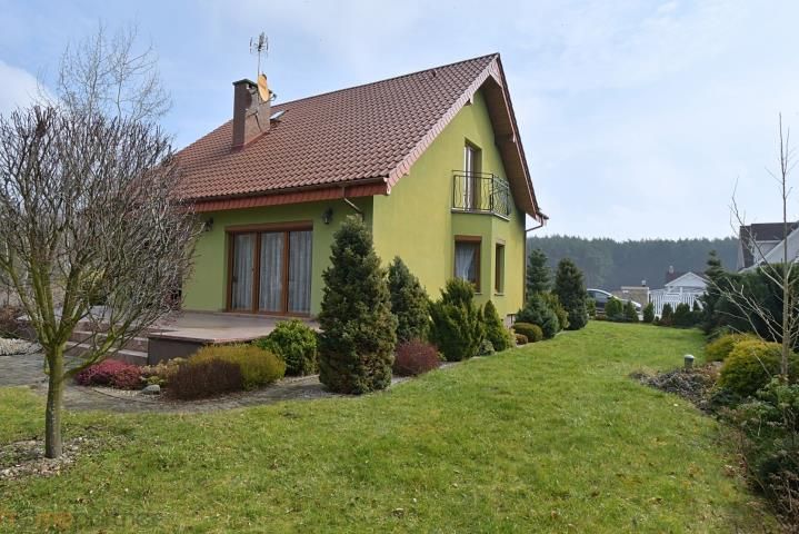 dom wolnostojący, 4 pokoje Miłoszyce, ul. Brzozowa. Zdjęcie 1