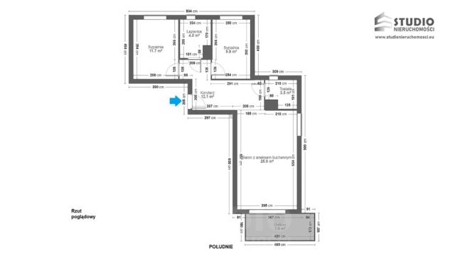 Mieszkanie 3-pokojowe Kraków Borek Fałęcki, ul. Turonia. Zdjęcie 25