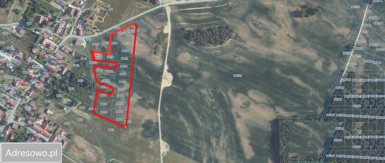 Działka budowlana Bądzów. Zdjęcie 8