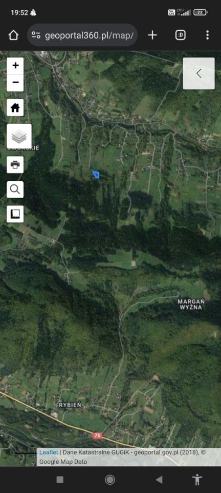 Działka rekreacyjna Kamionka Wielka. Zdjęcie 2