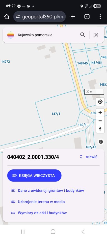 Działka budowlana Wielgie. Zdjęcie 3