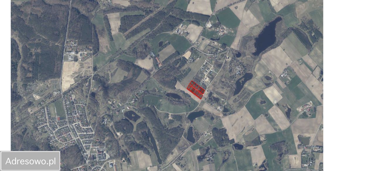 Działka budowlana Węgorzynko. Zdjęcie 4