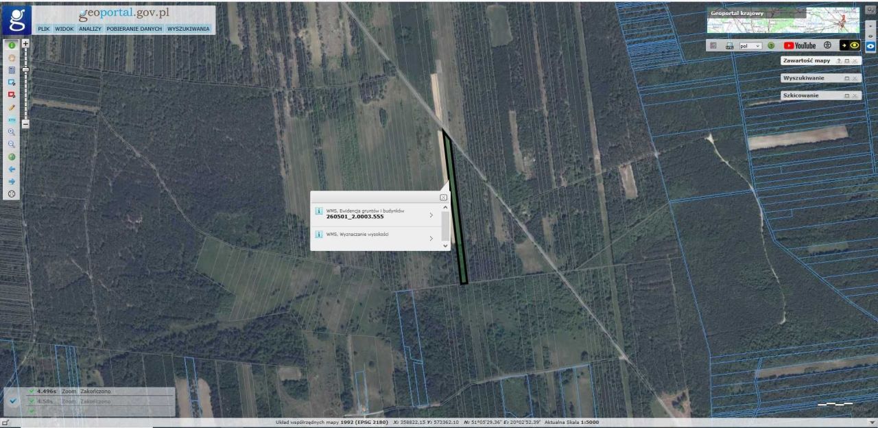 Działka rolna Sielpia Wielka. Zdjęcie 1