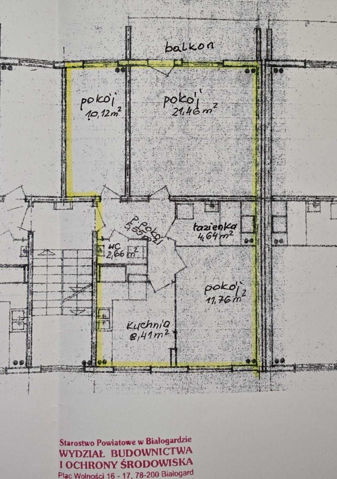 Mieszkanie 3-pokojowe Białogard, ul. Kołobrzeska. Zdjęcie 7