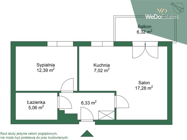 Mieszkanie 2-pokojowe Warszawa Ochota, ul. Włodarzewska. Zdjęcie 27