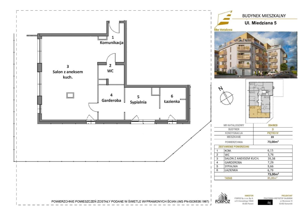 Mieszkanie 2-pokojowe Poznań Grunwald, ul. Miedziana. Zdjęcie 24