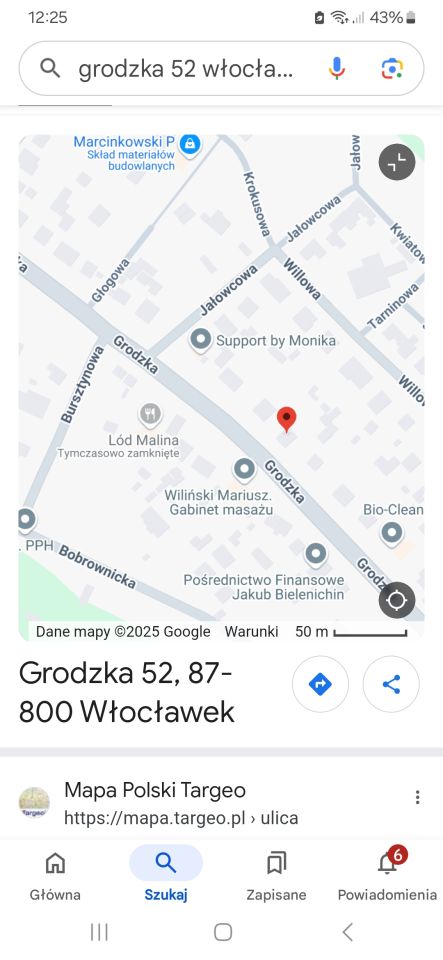 Działka budowlana Włocławek Zawiśle , ul. Zarzeczewska. Zdjęcie 2