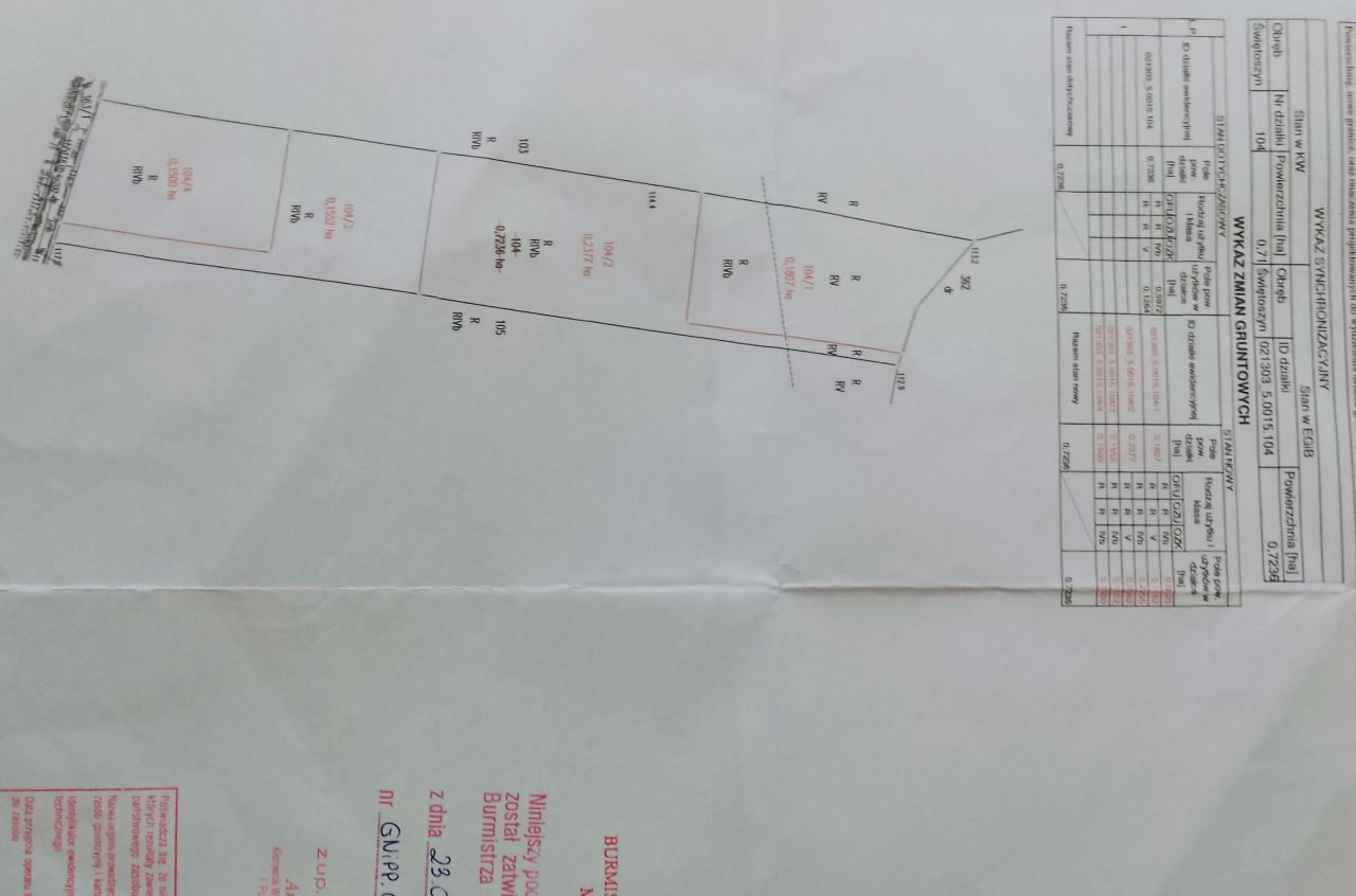 Działka rolno-budowlana Świętoszyn. Zdjęcie 2