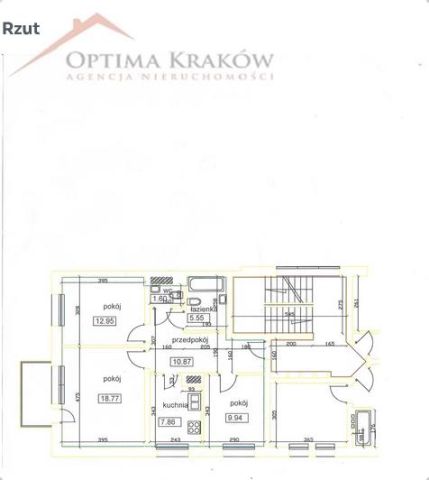 Mieszkanie 3-pokojowe Kraków Podgórze, ul. Marii i Bolesława Wysłouchów. Zdjęcie 8