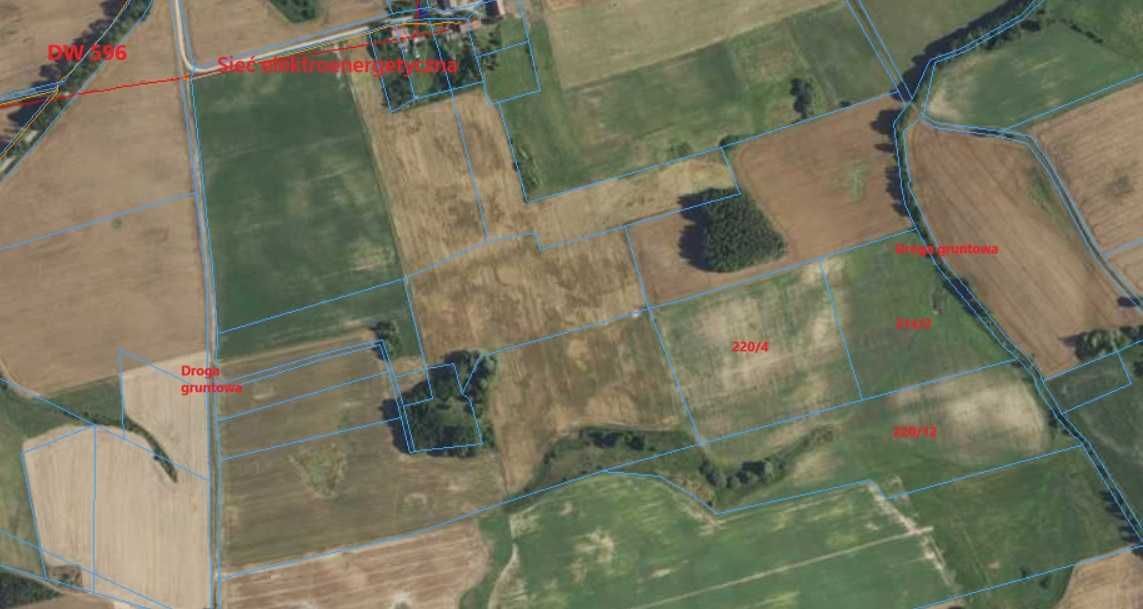 Działka rolna Zawidy. Zdjęcie 4