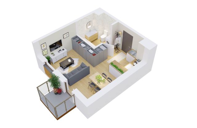 Mieszkanie 1-pokojowe Wieliszew, ul. Kościelna. Zdjęcie 1