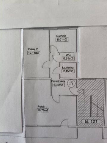 Mieszkanie 2-pokojowe Zgierz, ul. Leopolda Staffa. Zdjęcie 1