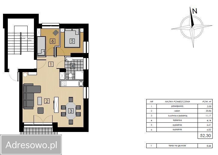 Mieszkanie 3-pokojowe Zakopane Pardołówka. Zdjęcie 14