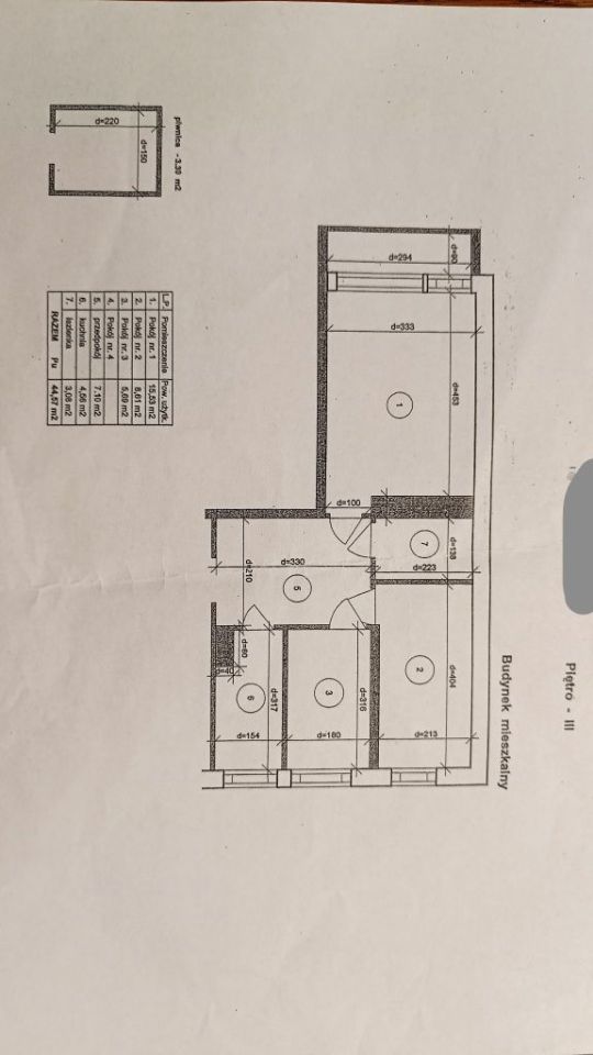 Mieszkanie 3-pokojowe Brzeg. Zdjęcie 2