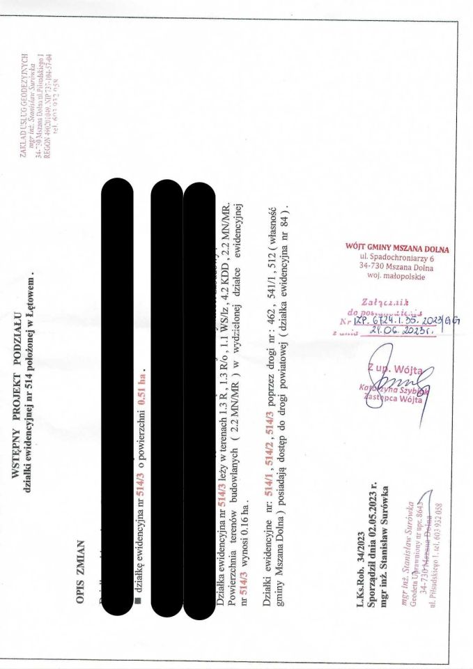 Działka rolno-budowlana Łętowe Michory. Zdjęcie 4