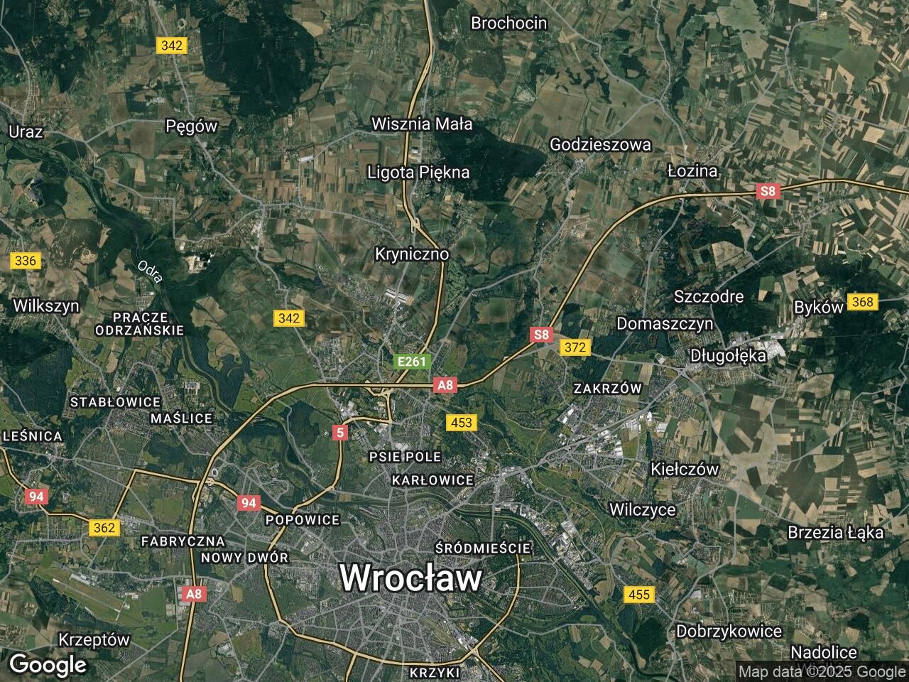 Działka inwestycyjna Krzyżanowice